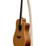 wooden guitar stand