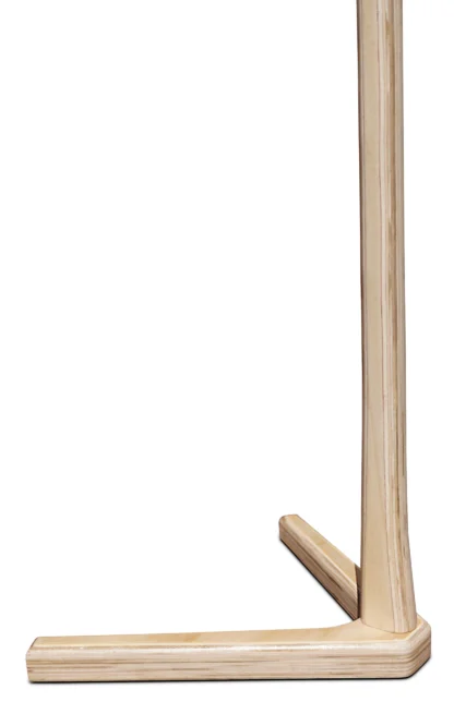 wooden guitar stand